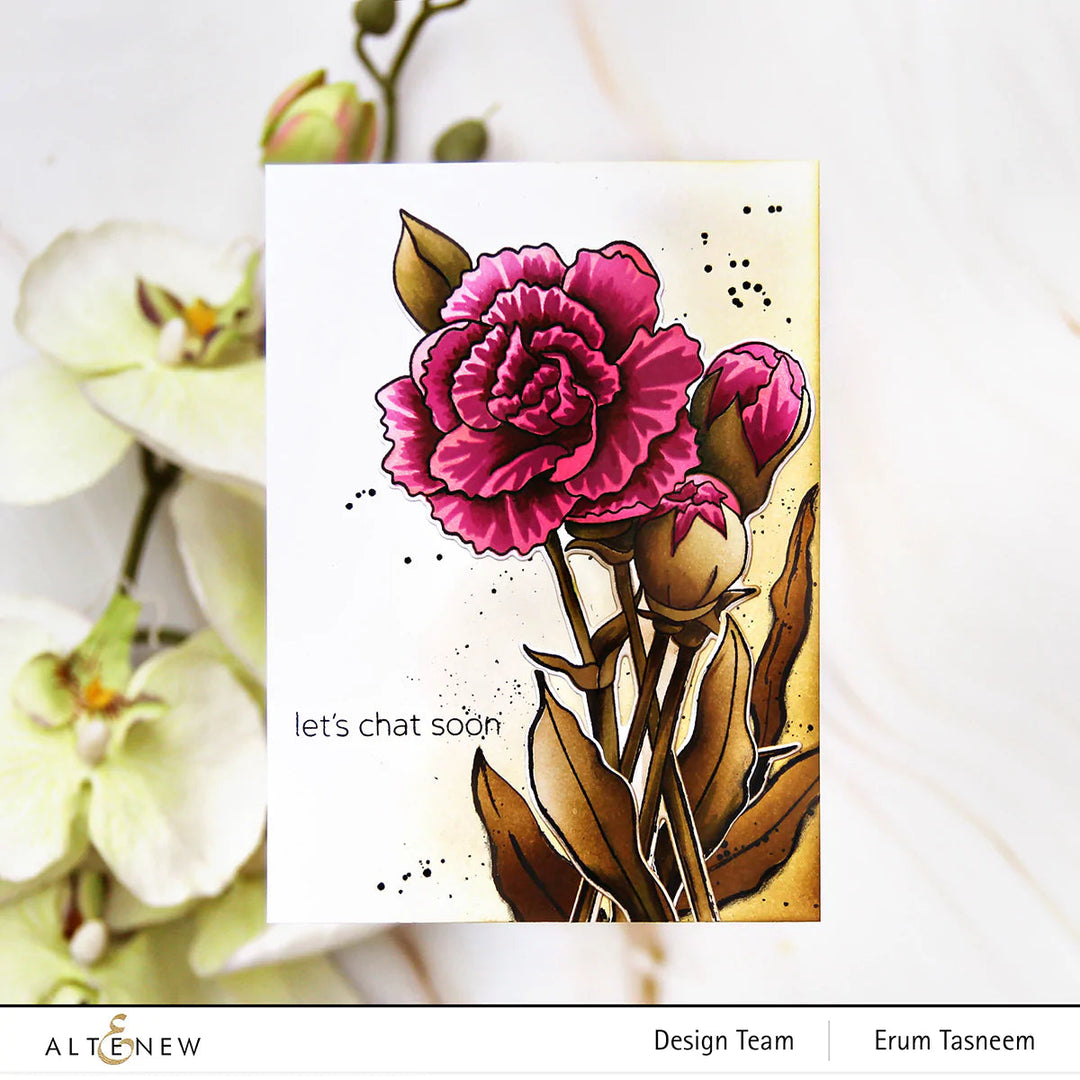 Dies Build-A-Garden: Grand Carnations Add-On Die Set