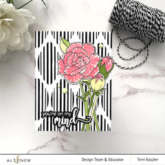 Dies Build-A-Garden: Grand Carnations Add-On Die Set
