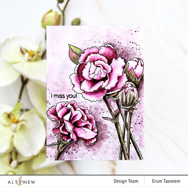 Dies Build-A-Garden: Grand Carnations Add-On Die Set
