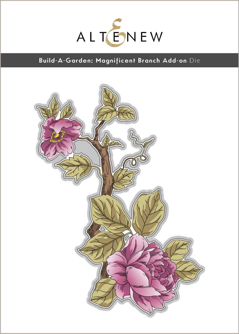 Dies Build-A-Garden: Magnificent Branch Add-on Die