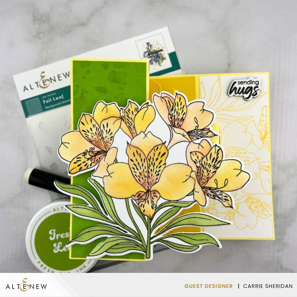 Dies Build-A-Garden: Peruvian Lily Add-On Die Set