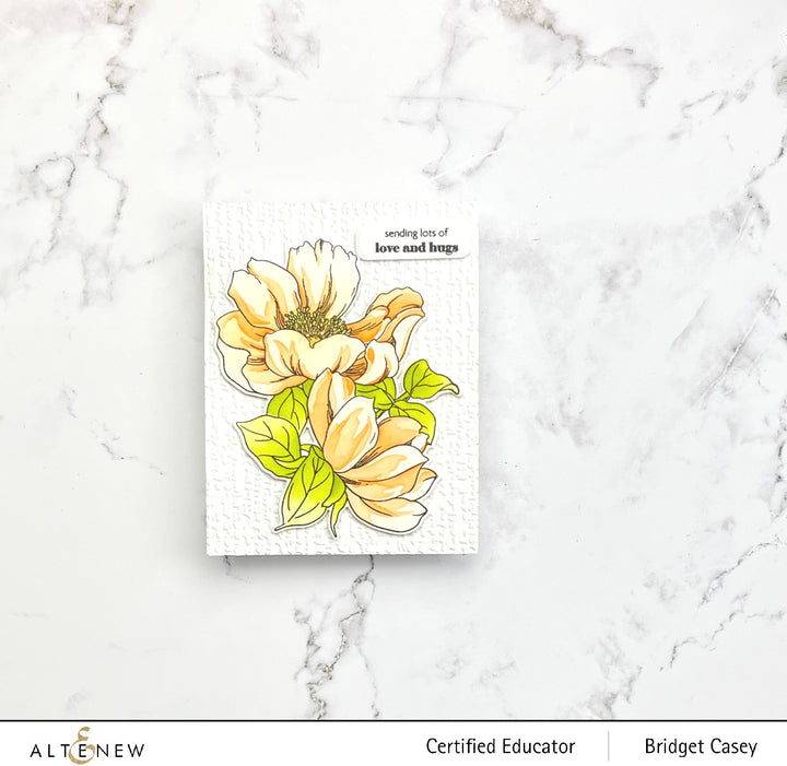 Dies Build-A-Garden: Pristine Peonies Add-On Die Set