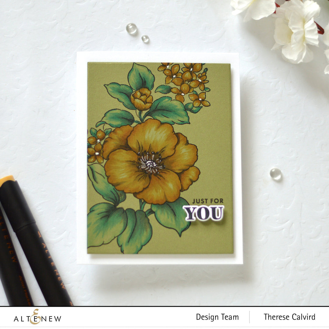 Dies Build-A-Garden: Rosa Gallica Add-On Die Set