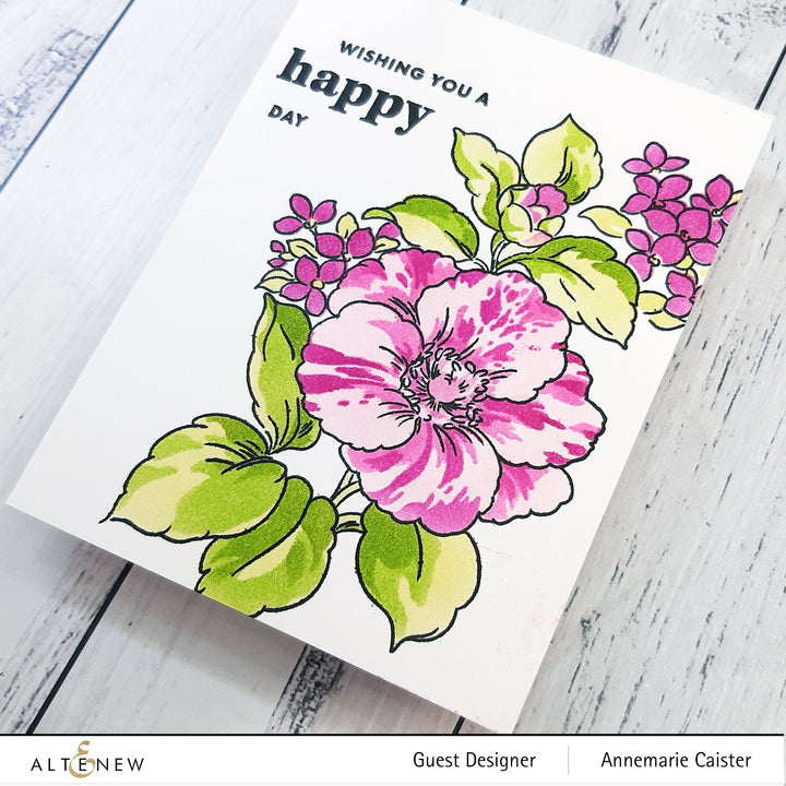 Dies Build-A-Garden: Rosa Gallica Add-On Die Set