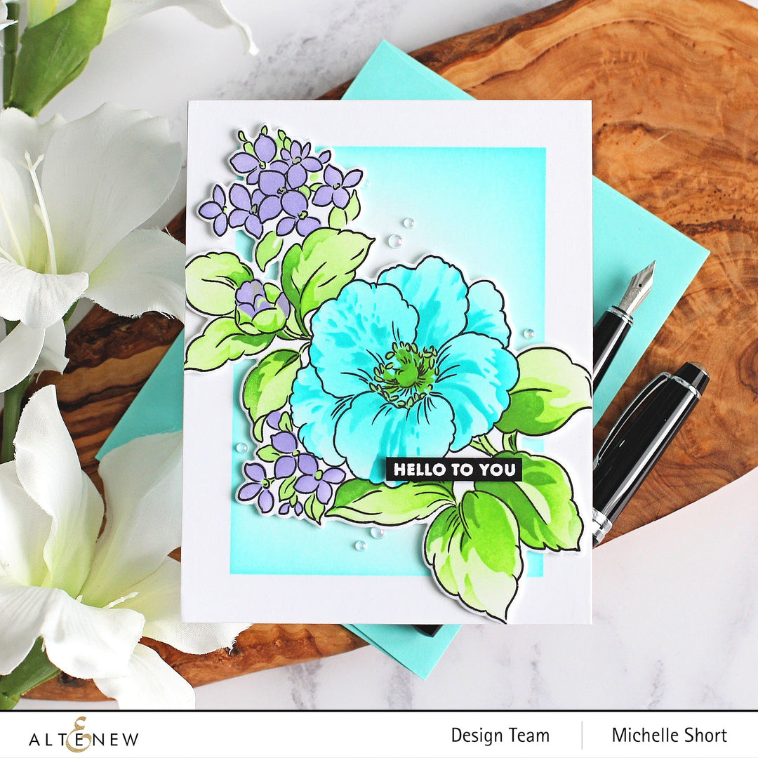 Dies Build-A-Garden: Rosa Gallica Add-On Die Set
