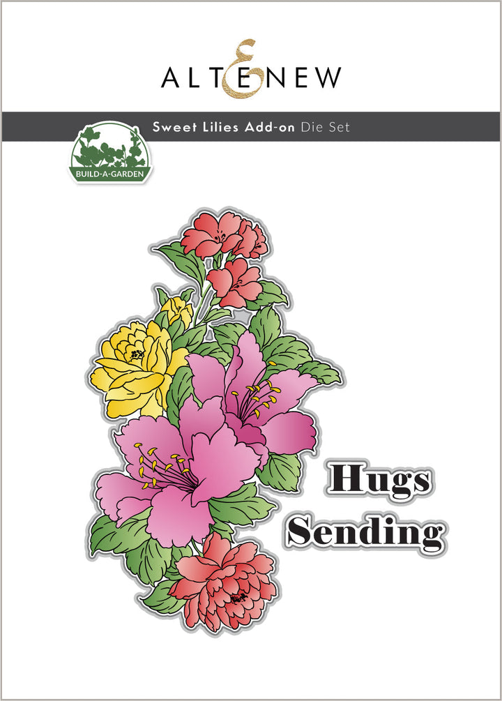 Dies Build-A-Garden: Sweet Lilies Add-on Die Set