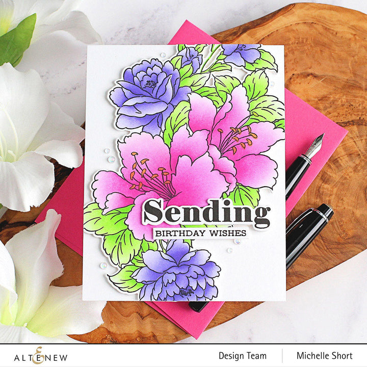 Dies Build-A-Garden: Sweet Lilies Add-on Die Set