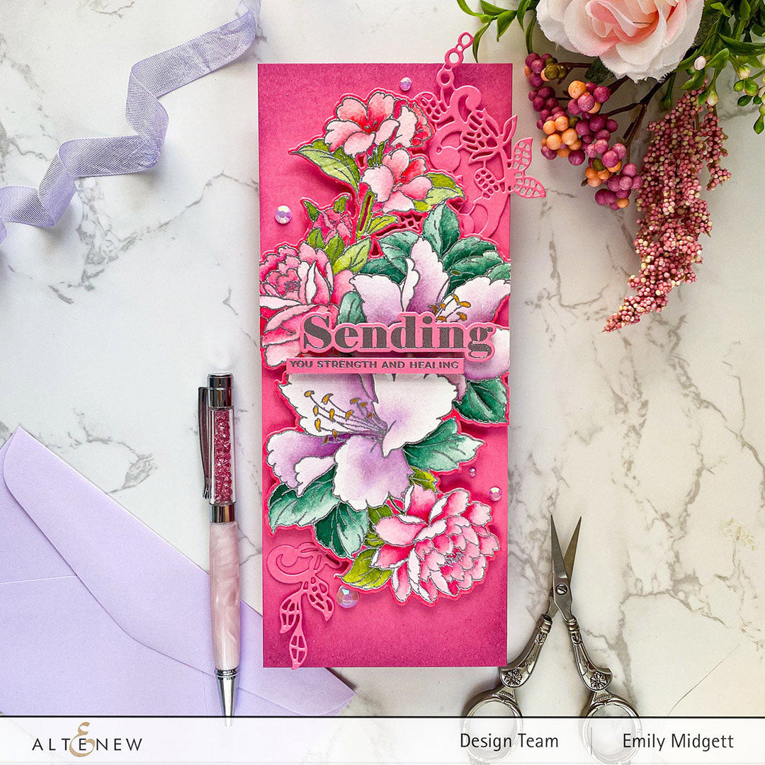 Dies Build-A-Garden: Sweet Lilies Add-on Die Set