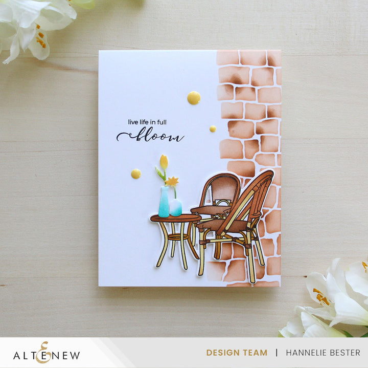 Dies Build-A-Garden: Through the Tulips Add-on Die Set