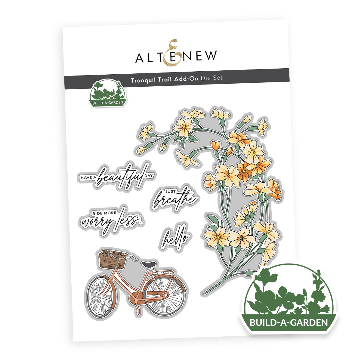 Dies Build-A-Garden: Tranquil Trail Add-on Die Set