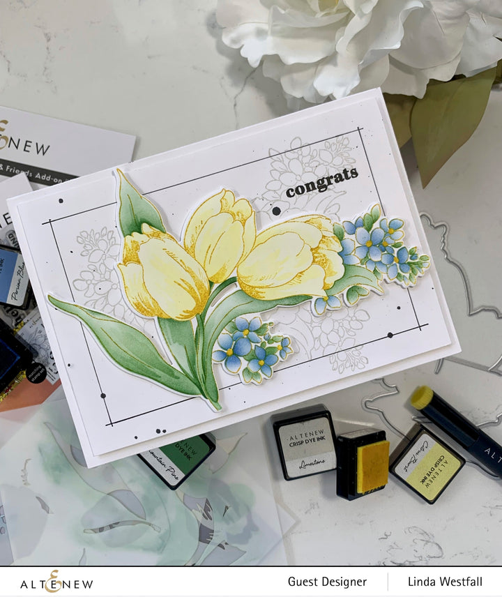 Dies Build-A-Garden: Tulips & Friends Add-on Die