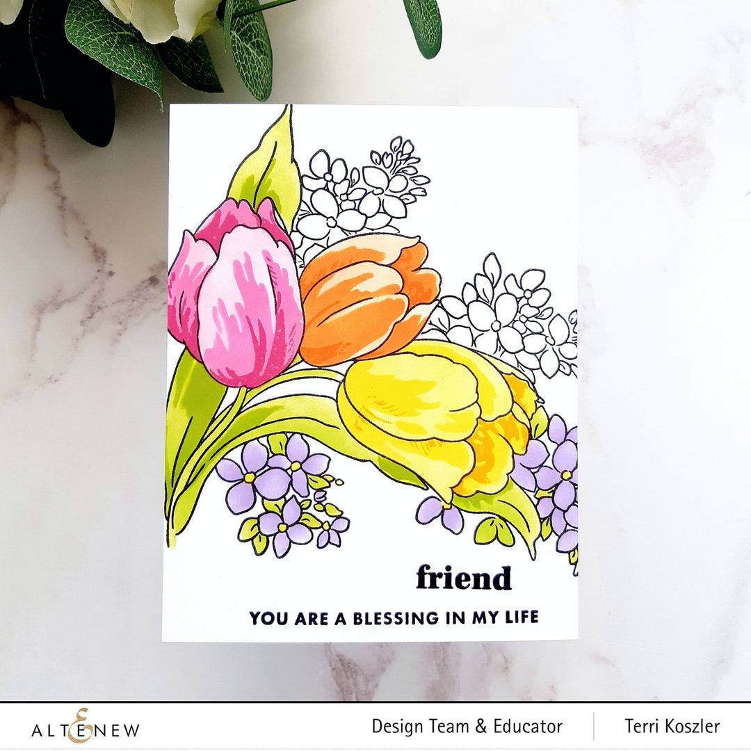 Dies Build-A-Garden: Tulips & Friends Add-on Die
