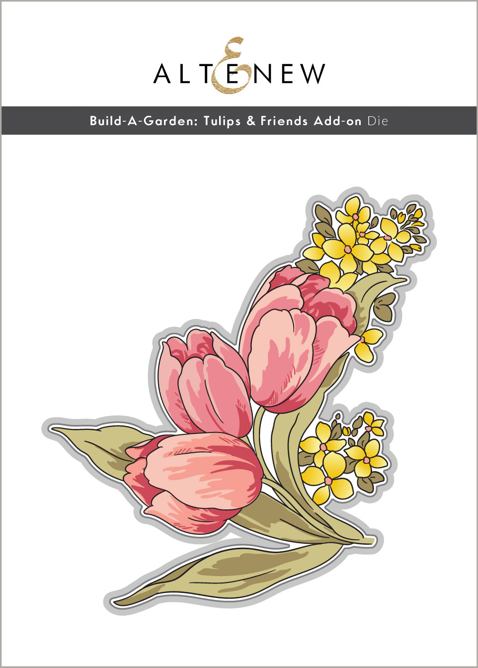 Dies Build-A-Garden: Tulips & Friends Add-on Die