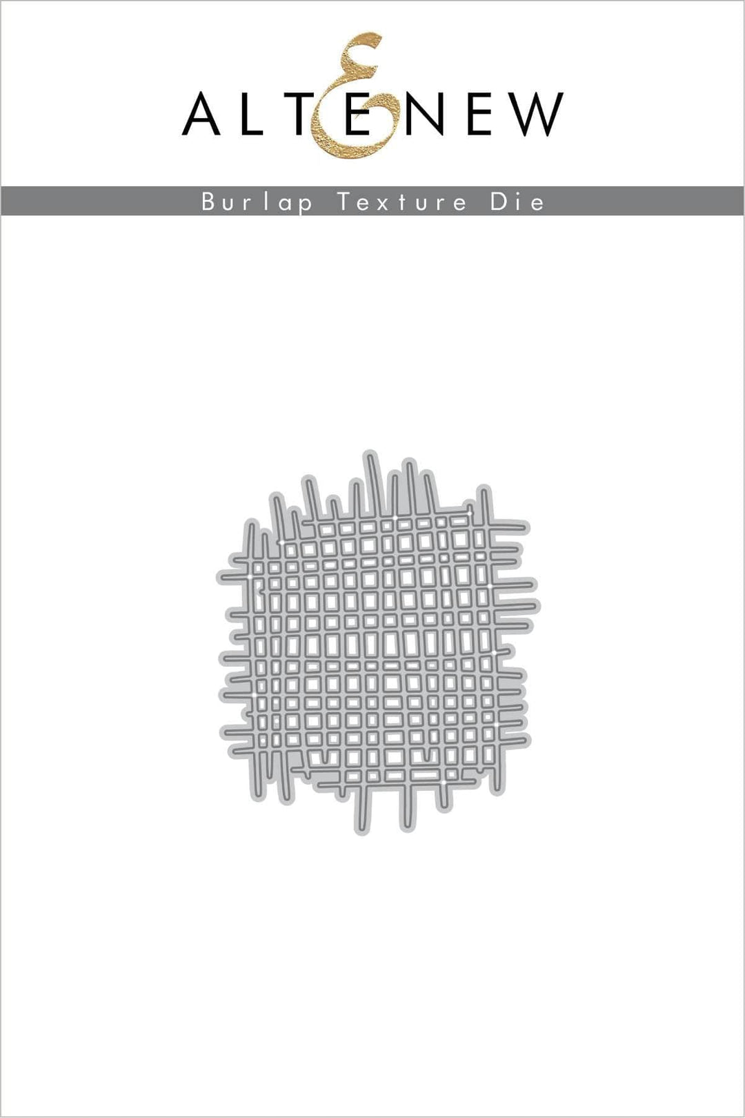 Dies Burlap Texture Die