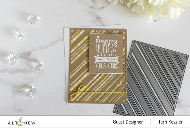 Dies Candy Cane Stripe Cover Die