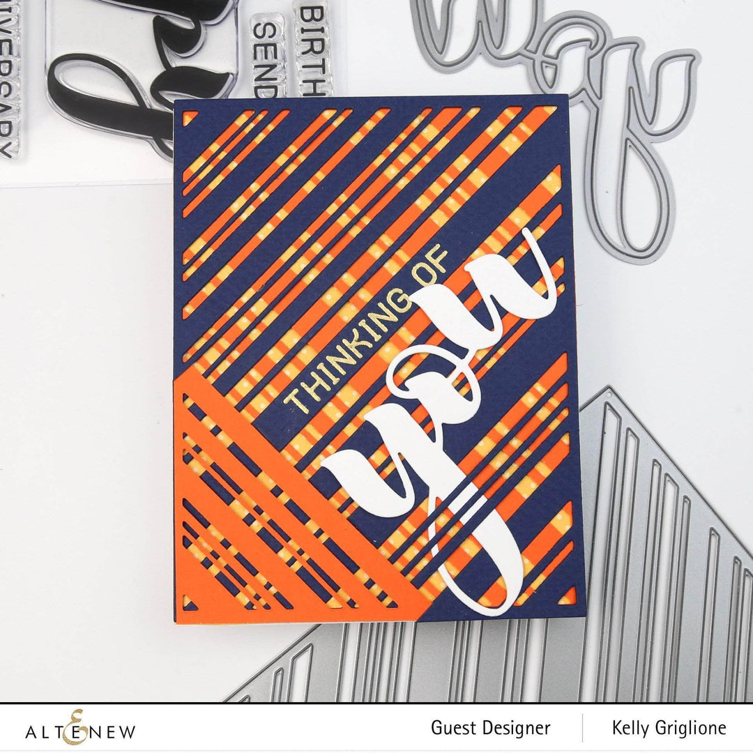 Dies Candy Cane Stripe Cover Die