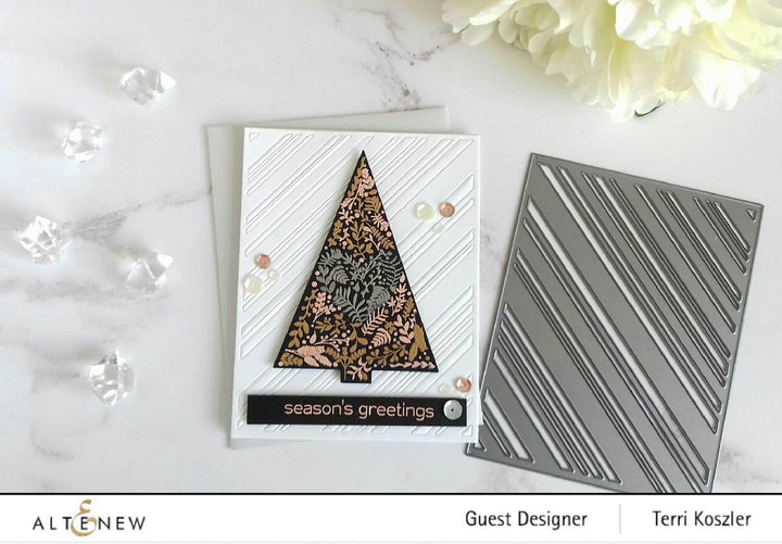 Dies Candy Cane Stripe Cover Die