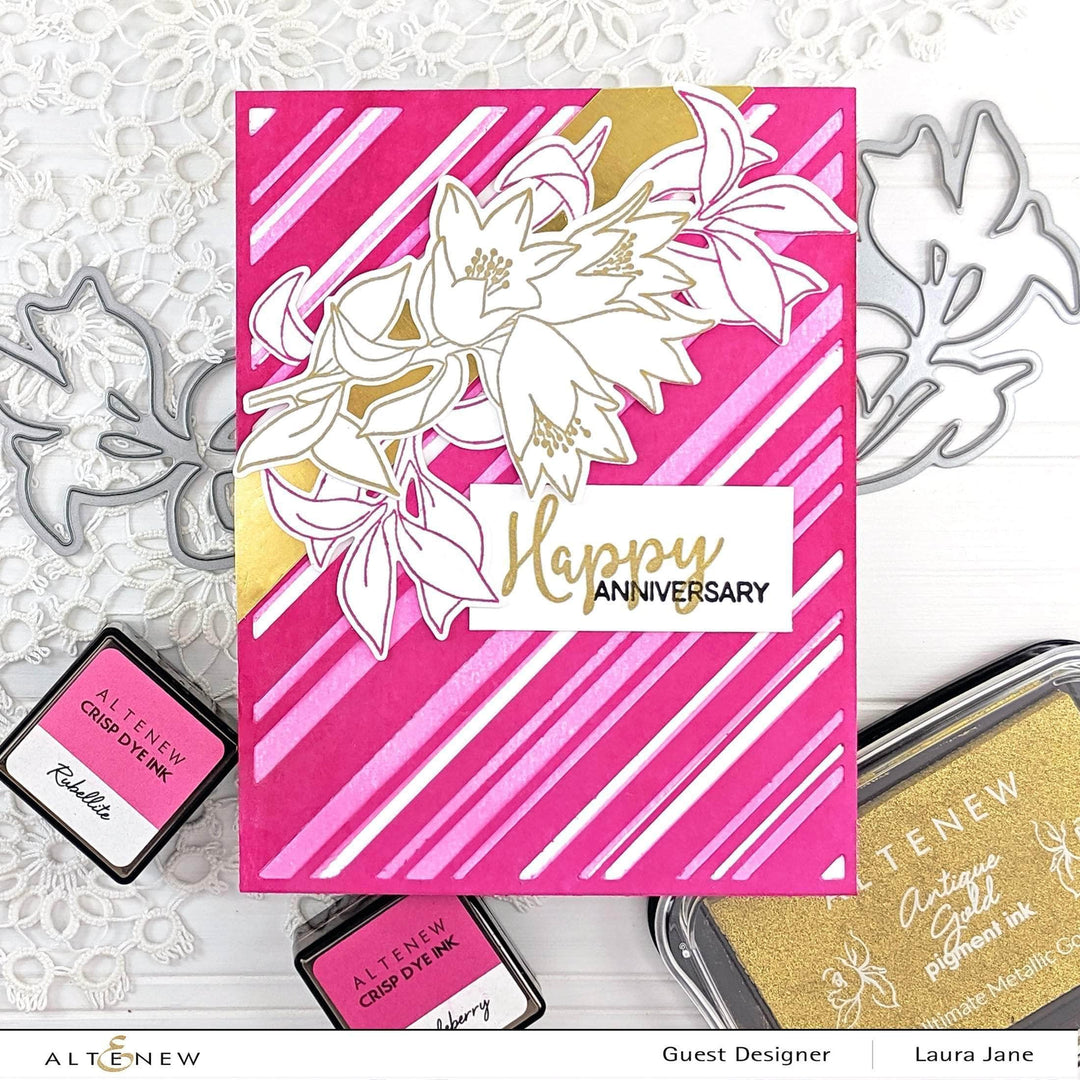 Dies Candy Cane Stripe Cover Die