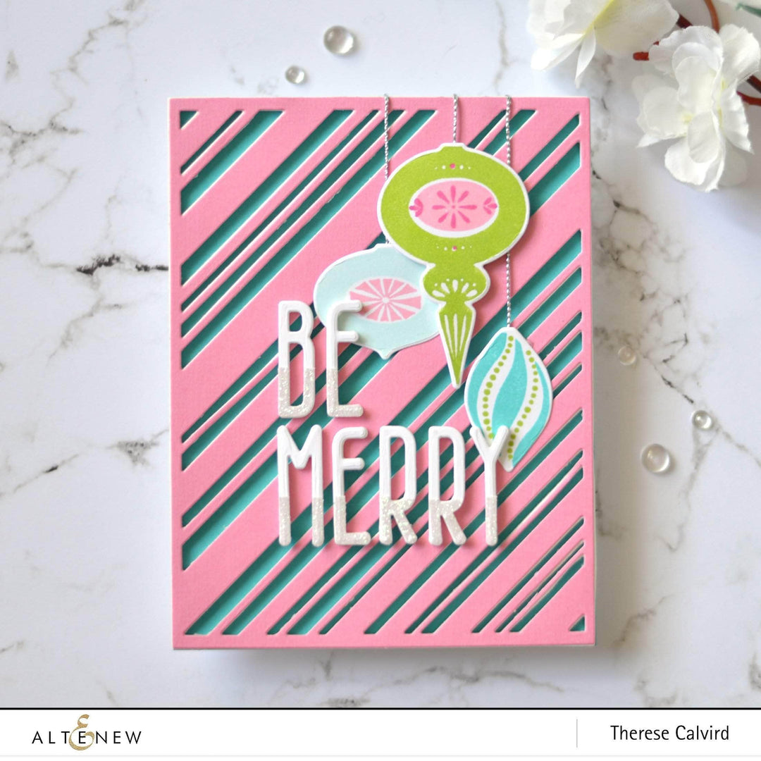 Dies Candy Cane Stripe Cover Die