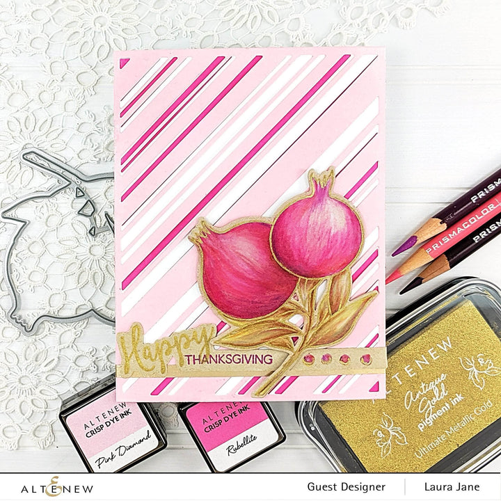 Dies Candy Cane Stripe Cover Die