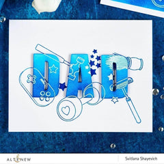 Dies Caps Bold Alphabet Die Set