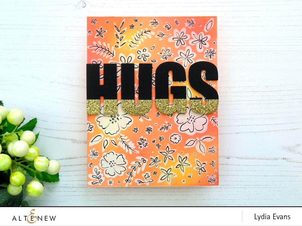 Dies Caps Bold Alphabet Die Set