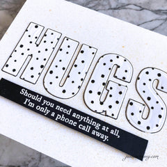 Dies Caps Bold Alphabet Die Set
