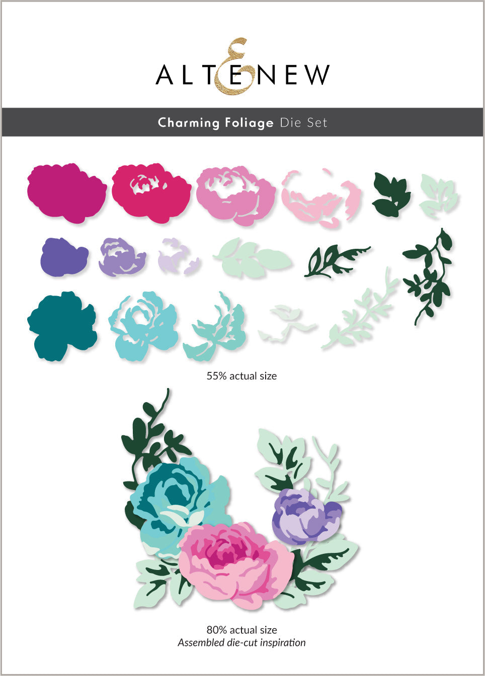 Dies Charming Foliage Die Set