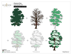 Dies Chestnut Tree Layering Die Set