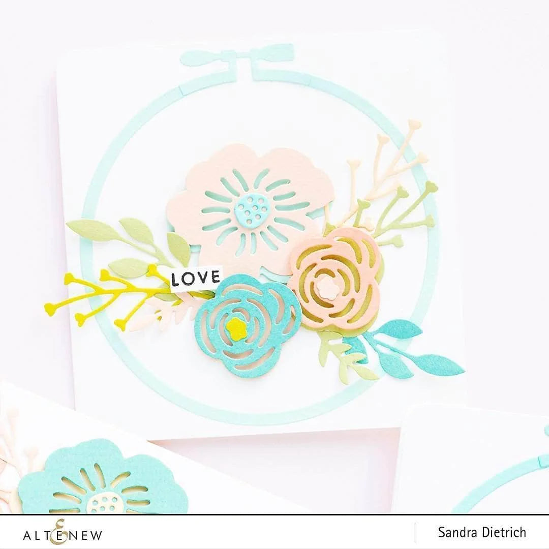 Dies Circle Embroidery Hoop Die Set