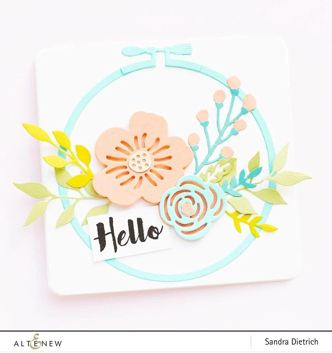 Dies Circle Embroidery Hoop Die Set