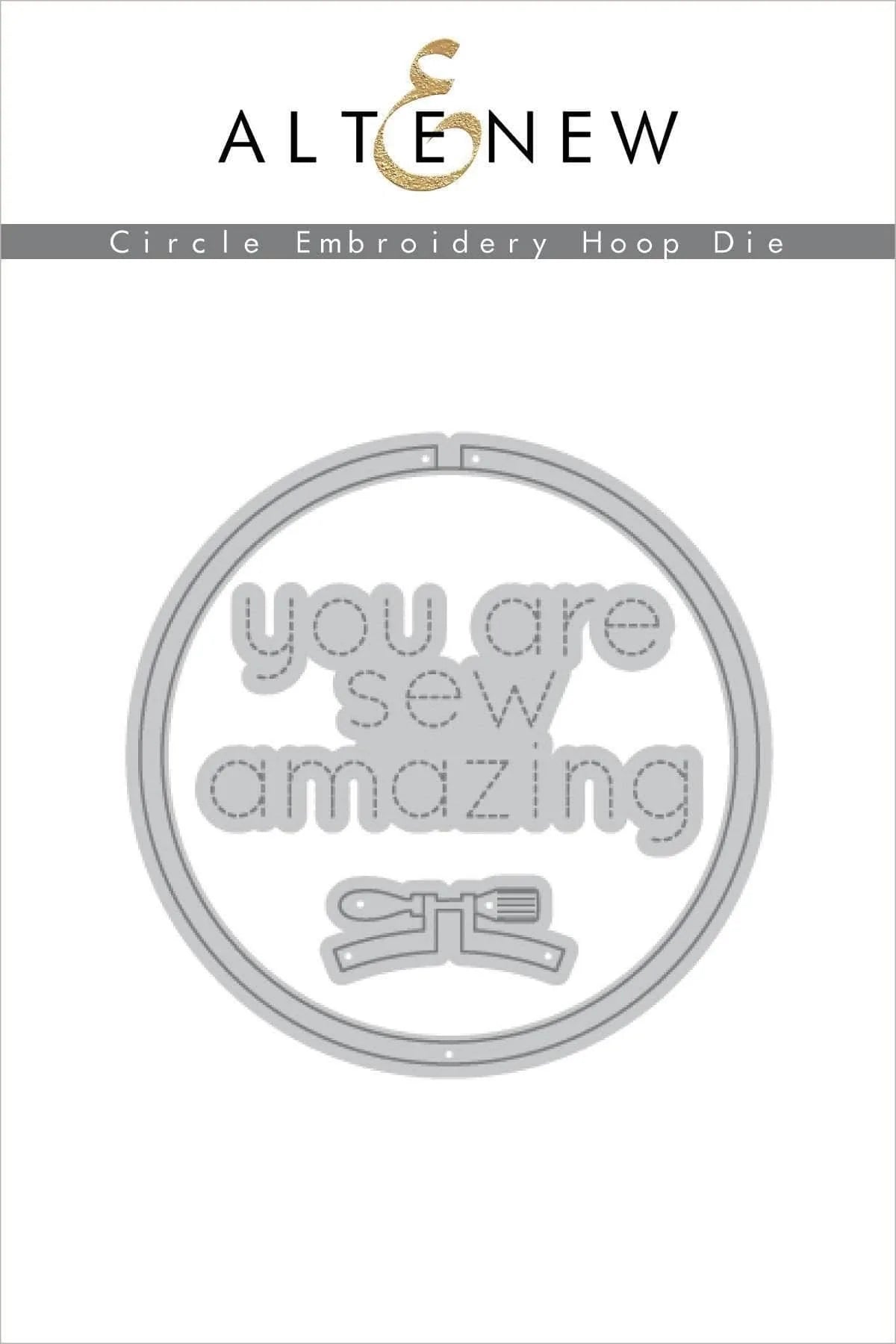 Dies Circle Embroidery Hoop Die Set