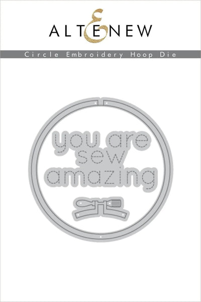 Dies Circle Embroidery Hoop Die Set