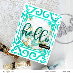 Dies Circled Greetings: Hello Die
