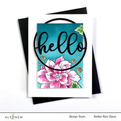 Dies Circled Greetings: Hello Die