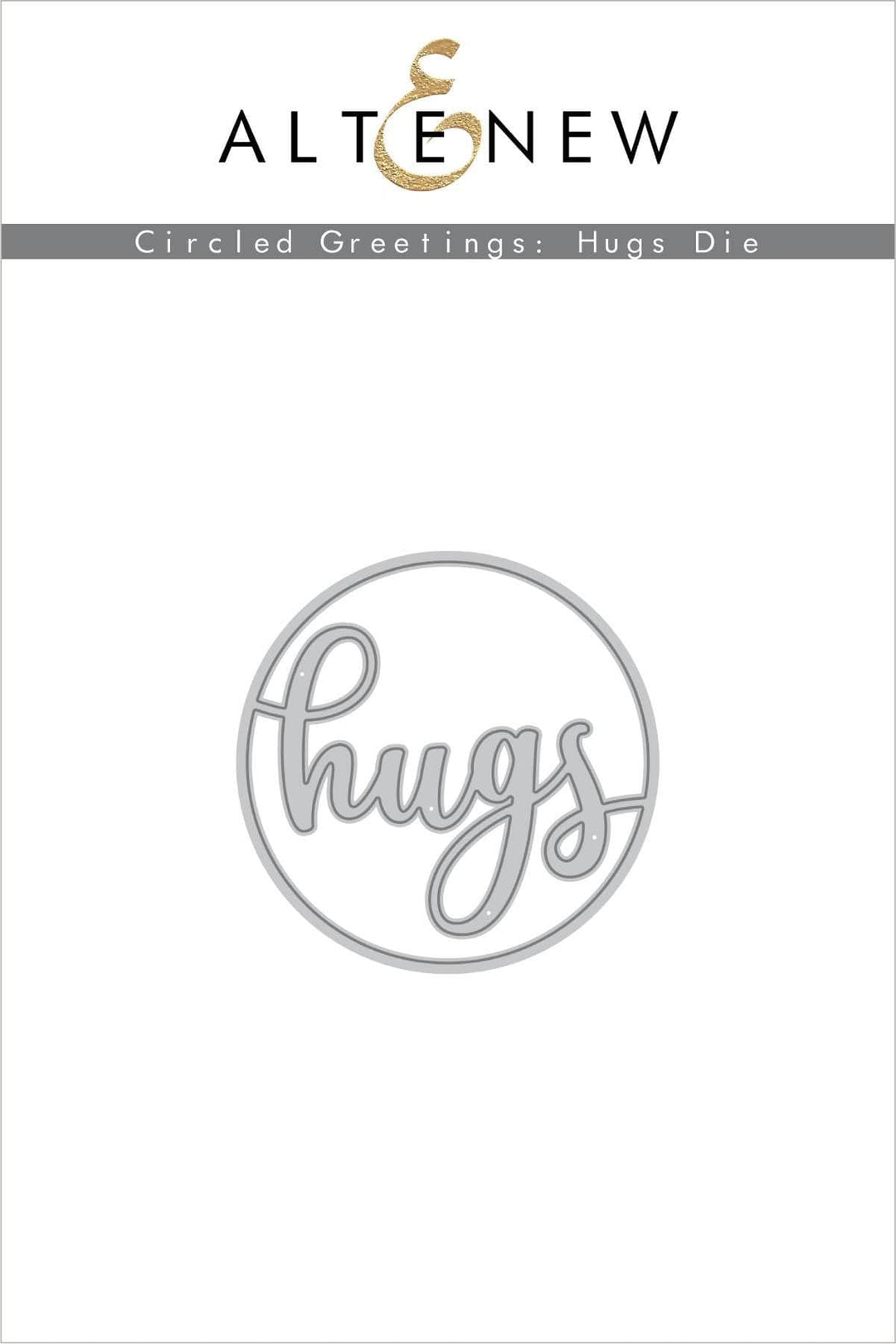 Dies Circled Greetings: Hugs Die