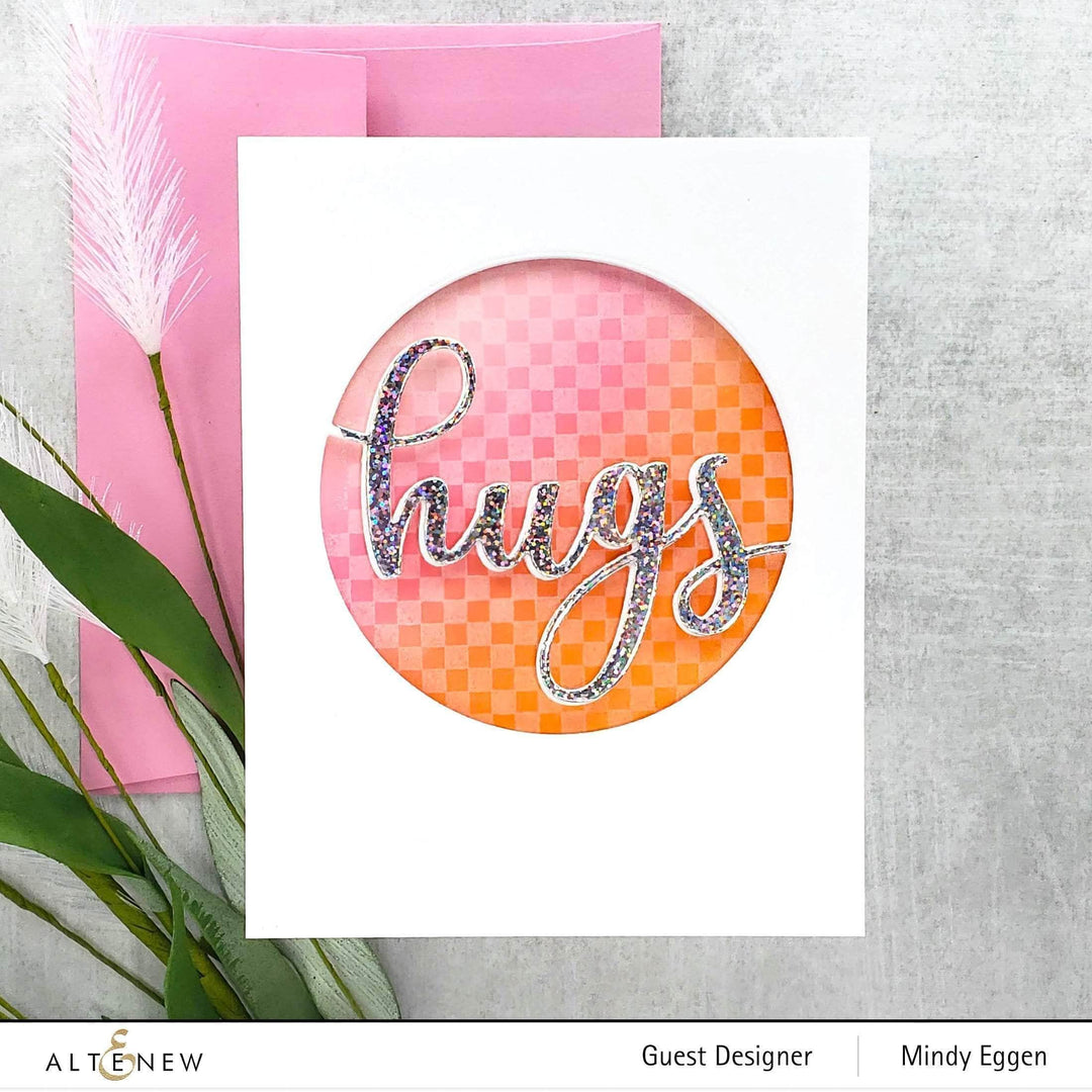 Dies Circled Greetings: Hugs Die