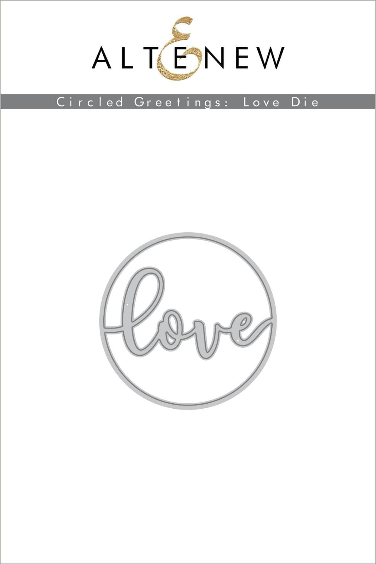 Dies Circled Greetings: Love Die