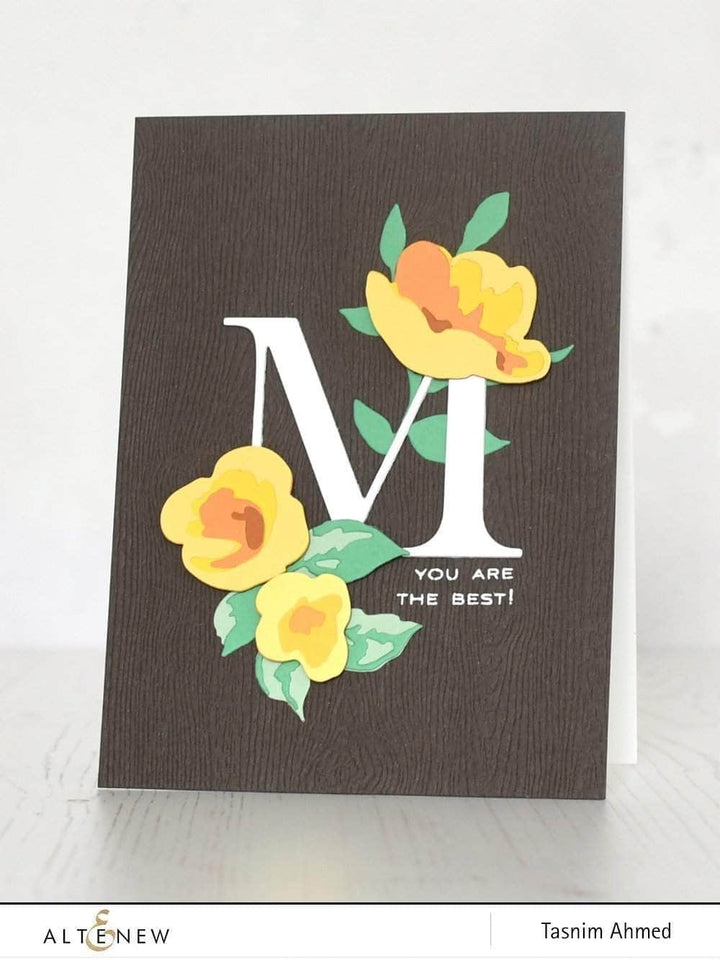 Dies Classic Alphabet Die Set