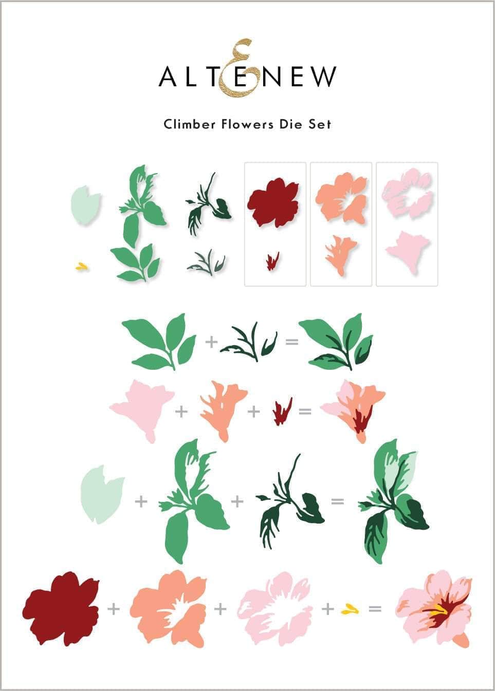 Dies Climber Flowers Die Set