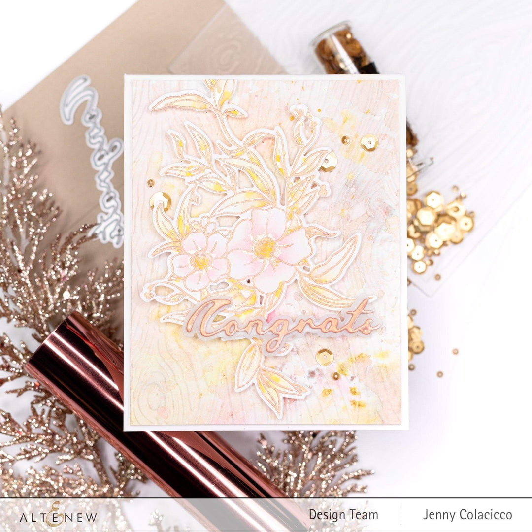 Dies Congrats Die Set