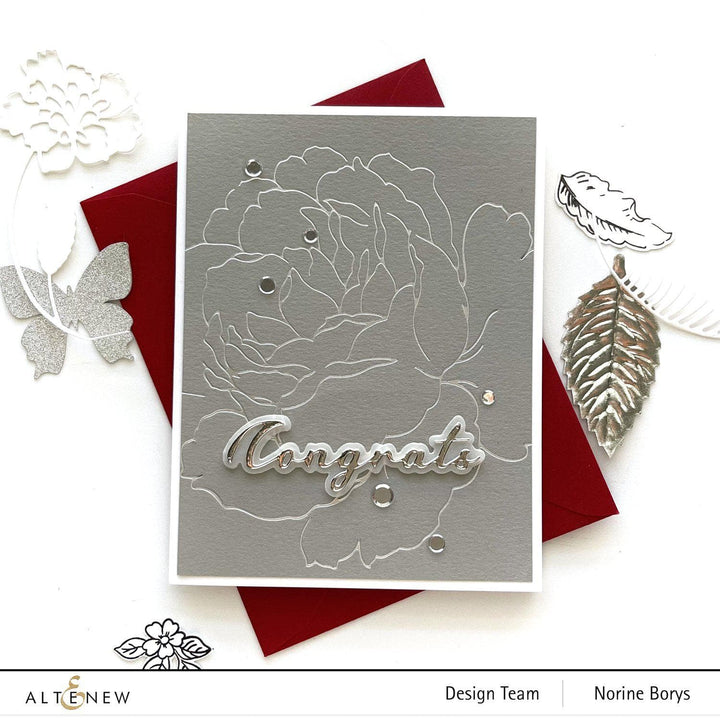 Dies Congrats Die Set