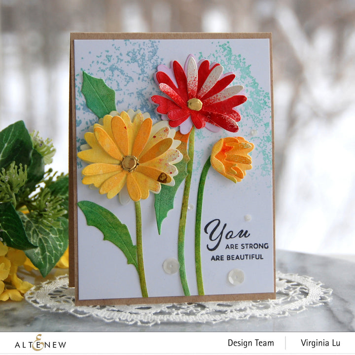 Dies Craft-A-Flower: African Daisy Layering Die Set