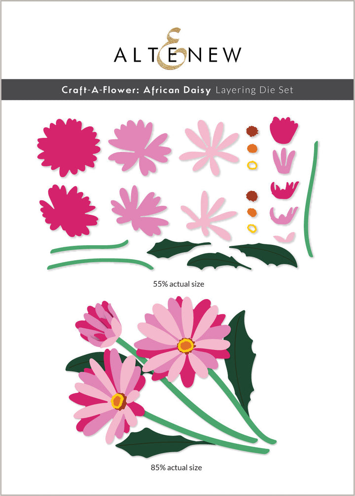 Dies Craft-A-Flower: African Daisy Layering Die Set