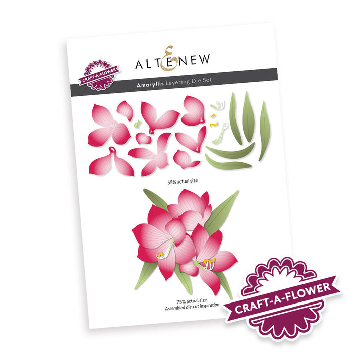 Dies Craft-A-Flower: Amaryllis Die Set