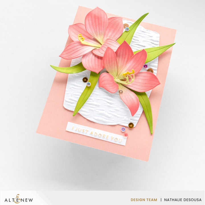 Dies Craft-A-Flower: Amaryllis Die Set