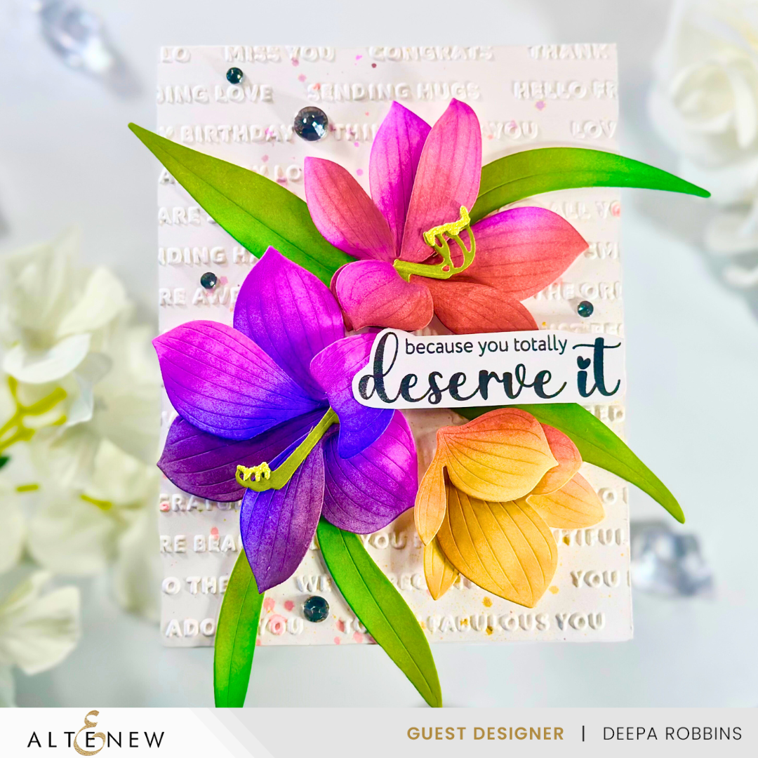 Dies Craft-A-Flower: Amaryllis Die Set