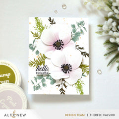Dies Craft-A-Flower: Anemone Blue Poppy Layering Die Set