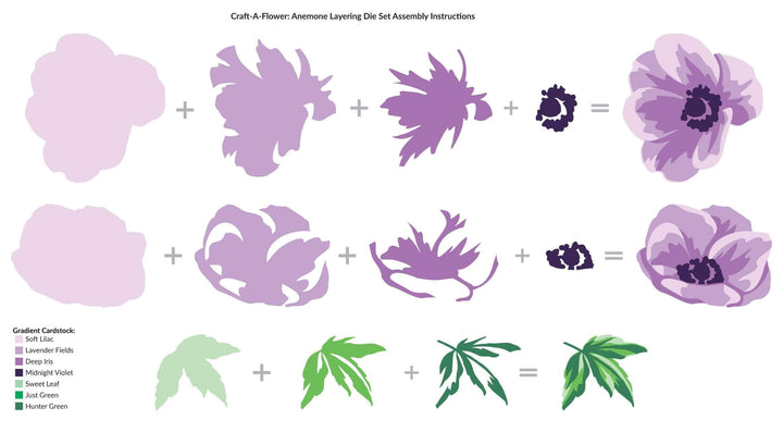 Dies Craft-A-Flower: Anemone Layering Die Set