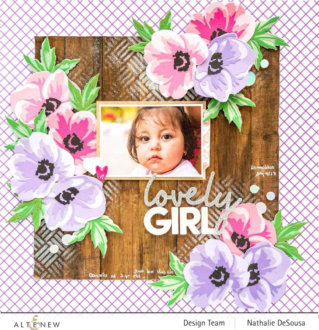 Dies Craft-A-Flower: Anemone Layering Die Set
